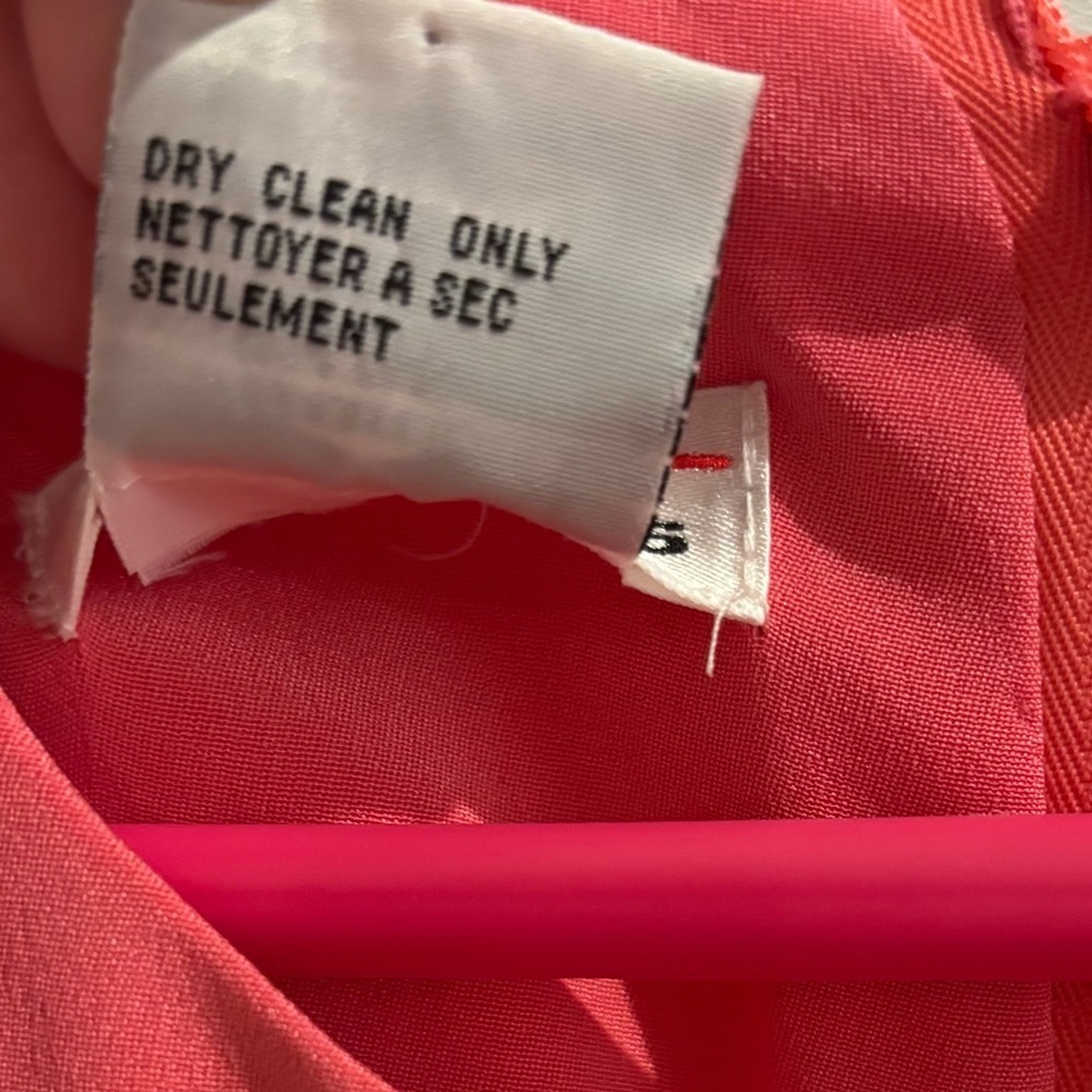 Talbots Vintage Bubble Gum Pink Dress - Picture 5 of 5